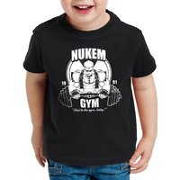 style3 Print-Shirt Kinder T-Shirt Nuke Gym ego shooter dos doom baby von style3
