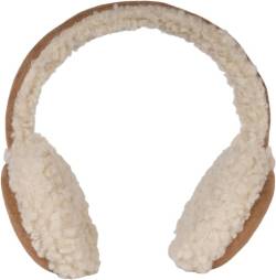 styleBREAKER Damen Ohrenwärmer in Teddyfell Optik, warme kuschlig weiche Winter Ohrenschützer, Earmuffs 04026066, Farbe:Braun-Beige von styleBREAKER