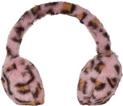 styleBREAKER Damen Ohrenwärmer mit Leoparden Muster, warme kuschlig weiche Winter Ohrenschützer, Kunstfell Earmuffs 04026065, Farbe:Altrose von styleBREAKER