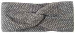 styleBREAKER Damen Strick Stirnband mit Reiskorn Strickmuster und Twist Knoten, warmes Winter Haarband, Headband 04026064, Farbe:Grau von styleBREAKER