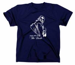 #2 The Big Lebowski The Dude T-Shirt Kult Funshirt Navy XL von styletex23