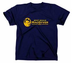 Macgyver Kult T-Shirt Fanshirt TV-Serie, navy, XXL von styletex23