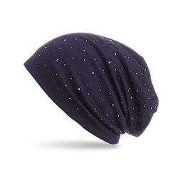 stylx Beanie Mütze mit Falten Muster, Slouch Longbeanie, Unisex (B10) von stylx