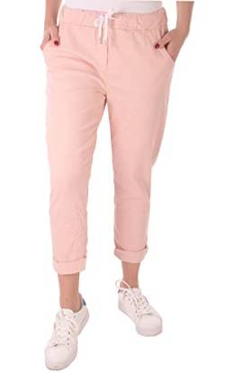 stylx Damen Jogginghose im Vintage Look Sweatpants für Freizeit Sport und Fitness (as3, Numeric, Numeric_36, Numeric_38, Regular, Regular, rosa) von stylx