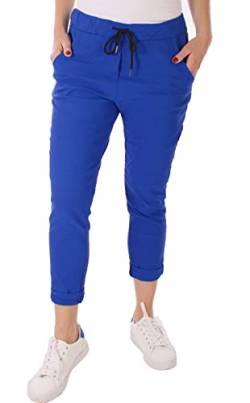 stylx Damen Jogginghose im Vintage Look Sweatpants für Freizeit Sport und Fitness (as3, Numeric, Numeric_42, Numeric_44, Regular, Regular, königsblau) von stylx