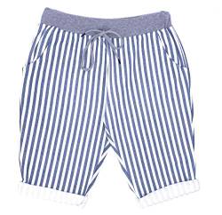 stylx Damen Shorts Capri Bermuda Boyfriend Kurze Sommerhose Sporthose Hot Pants (J07, 44/46) von stylx