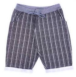 stylx Damen Shorts Capri Bermuda Boyfriend Kurze Sommerhose Sporthose Hot Pants (J11, 48/50) von stylx