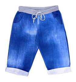 stylx Damen Shorts Capri Bermuda Boyfriend Kurze Sommerhose Sporthose Hot Pants (J15, 40/42) von stylx
