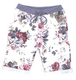 stylx Damen Shorts Capri Bermuda Boyfriend Kurze Sommerhose Sporthose Hot Pants (J19, 46/48) von stylx