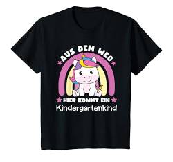 Kinder Aus Dem Weg Hier Kommt Ein Kindergartenkind Einhorn Kinder T-Shirt von süße Tier Kindergarten Motive jetzt entdecken