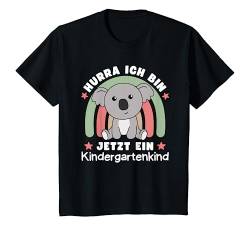 Kinder Hurra Ich Bin Jetzt Ein Kindergartenkind Koala Kinder T-Shirt von süße Tier Kindergarten Motive jetzt entdecken