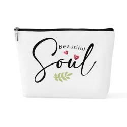 Inspirierende Make-up-Tasche für psychische Gesundheit, positive Bestätigungen, Geschenke für Frauen, Psychologin, Therapeutin, Bestie, Muttertag, Geburtstag, Bewusstsein für psychische Gesundheit, von sugargoo