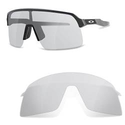 Kompatible Ersatzlinsen für Oakley Sutro Lite OO9463 | Photochromatisch, transparent oder farbig, photochromatisch grau, Medium von sunglasses restorer