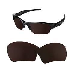 sunglasses restorer Ersatzgläser Kompatibel für Oakley Flak Jacket XL, Polarisierte Blak Iridium von sunglasses restorer