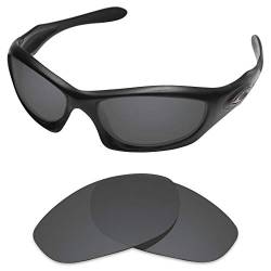 sunglasses restorer Kompatibel Ersatzgläser für Oakley Monster Dog, Polarisierte Black Iridium von sunglasses restorer