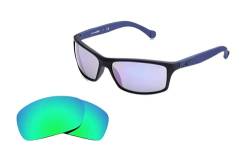 sunglasses restorer Kompatibel Polarisierte Ersatzgläser für Arnette 4207 Boiler, Sapphire Green von sunglasses restorer