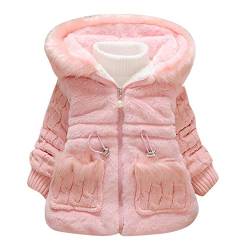 sunymi 1-5 Jahre Baby Jacke Mädchen Solide Outwear Langarm Hoodie Warme Kleidung Mantel von sunnymi