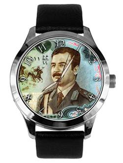 superbrass Saddam Armbanduhr, seltener Saddam Hussein Iraqi Propaganda-Kunst, massives Messing, Sammlerstück, gemischt, 8497223 von superbrass.com