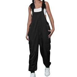 sutelang lurryly Latzhose Damen Jumpsuit Overalls - Leinenkleid Damen Sommer Lang Kawaii Kleid Latzhose Grün Damen Retro Hosen Yoga Männer Frauen Thai Harem Hose Süße Mini-Weste von sutelang lurryly