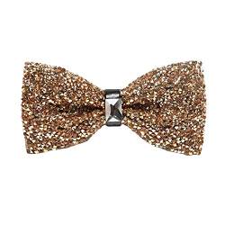 Herren Luxus Sekt Diamante Bowties edel glänzenden Crystal Strass Fliege von szzqdzsw