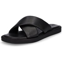 Tamaris Tamaris Damen Leder Pantolette schwarz Pantolette von tamaris