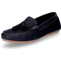 Tamaris Tamaris Damen Slipper blau Slipper von tamaris