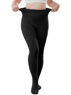 tanzdunsje Damen Strumpfhosen Winter Thermo strumpfhos Damen Gefütterte strumpfhos Hohe Taille Strumpfhosen Warm Fleece Pantyhose von tanzdunsje