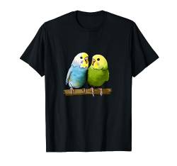 Wellensittich Haustier Papagei Vogel T-Shirt von tatia4design