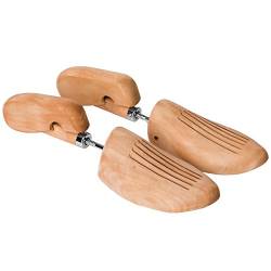 tectake 1 Paar Schuhspanner Schuhformer Schuhweiter Schuhdehner Lotusholz Damen Herren Schuhe - Diverse Größen - (42-43 | Nr. 402242) von tectake