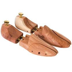 tectake Hochwertige 1 Paar Schuhspanner Zedernholz Schudehner Schuhweiter Damen Herren Schuhe - diverse Größen - (37-38 | Nr. 402250) von tectake