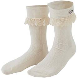 tectake dressforfun 900639 Damen Trachten Socken, beige - diverse Größen (39-42) von tectake