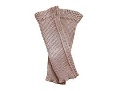 100% Merino Wolle Baby Stulpen Beinwärmer Socken Gestrickt Tragriemen S Beige von tevirP