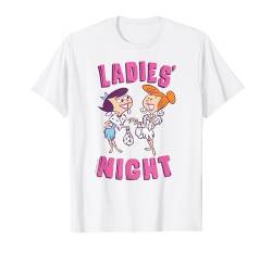 The Flintstones Betty Wilma Ladies' Night T-Shirt von the flintstones