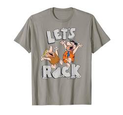 The Flintstones Fred Barney Let's Rock T-Shirt von the flintstones