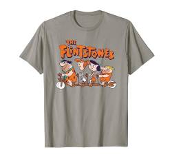 The Flintstones Fred Wilma Betty Barney on Bike T-Shirt von the flintstones