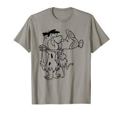 The Flintstones Fred & Wilma Kiss T-Shirt von the flintstones