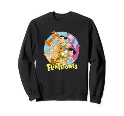 The Flintstones Group Circle Sweatshirt von the flintstones