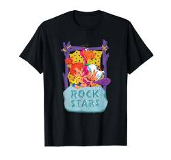 The Flintstones Pebbles and Bam Bam Rock Stars T-Shirt von the flintstones