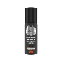 The Shave Factory Magic Retouch Spray 100ml | Kaschierspray|Haar Ansatz Kaschierspray | Haar Concealer | Ansatz Spray | Haar Ansatz verstecken | Kein Ansatz mehr (1 Stück, Medium Brown) von the shave factory