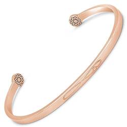 SIMPLE PLEDGE | Infinite Love Armreif | Armband Damen mit Gravur in Silber, Gold, Roségold | Perfekt als Schmuck Geschenk | Blindgravur von the simple pledge