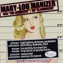 theBalm Mary-Lou Manizer, Honey-Hued Luminizer, Highlighter, 9.6 g von theBalm