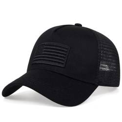thematys Trucker Cap 'USA' – Stylische & Verstellbare Baseball-Kappe mit Mesh-Einsatz, Ideal für Damen & Herren, Perfekt für Sommer von thematys
