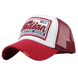 thematys Trucker Cap Western-Indian - Verstellbare Baseball-Kappe Mesh, Snapback, Herren, Damen, Sonnenschutz, Sommer & Outdoor, 55 bis 59cm (DE/NL/SE/PL, Alphanumerisch, Einheitsgröße, Style004) von thematys