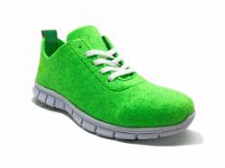 thies ® PET Sneaker neon green | vegan aus recycelten Flaschen von thies