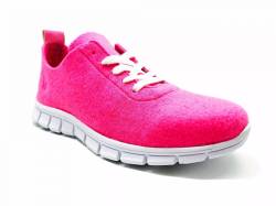 thies ® PET Sneaker neon pink | vegan aus recycelten Flaschen von thies