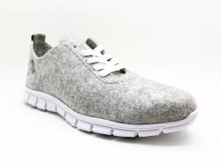 thies ® PET Sneaker stone grey | vegan aus recycelten Flaschen von thies