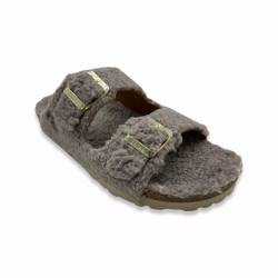 thies 1856 ® Eco Teddy Sandal vegan taupe (W/X) von thies