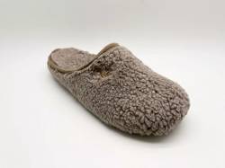 thies 1856 ® Eco Teddy Slipper vegan taupe (W/X) von thies