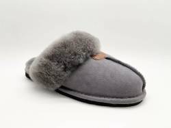 thies 1856 ® Sheepskin Slipper dark grey (W) von thies