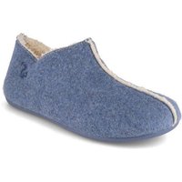 thies Love Damen Baumwolle Slipper, marino, hausschuhe, winter, slipper, bla Hausschuh Vegan von thies